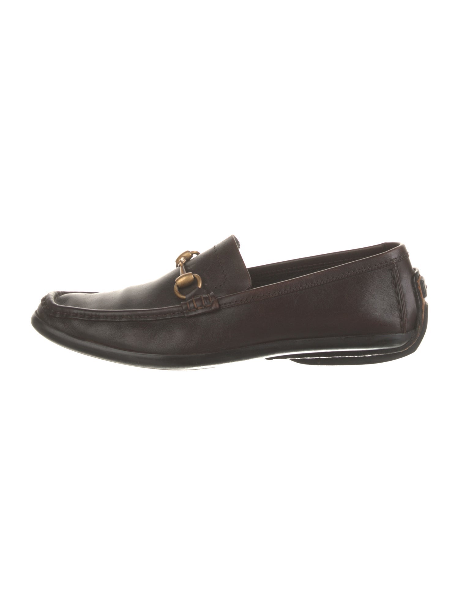 Gucci 1955 Horsebit Accent Leather Loafers