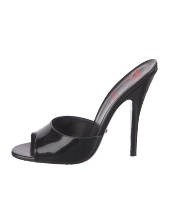 Gucci Leather Slides