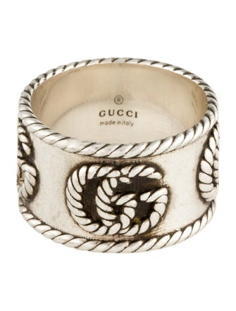 Gucci Double G Marmont Wide Band, 14MM