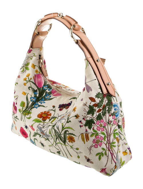 Gucci Flora Horsebit Chain Medium