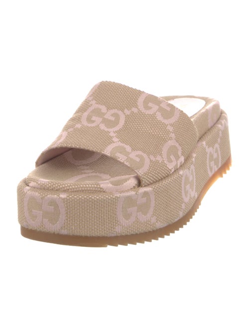Gucci GG Canvas Canvas Slides