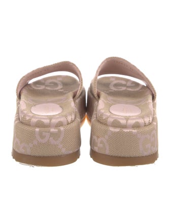 Gucci GG Canvas Canvas Slides