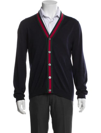 Gucci 2016 Web Accent Cardigan