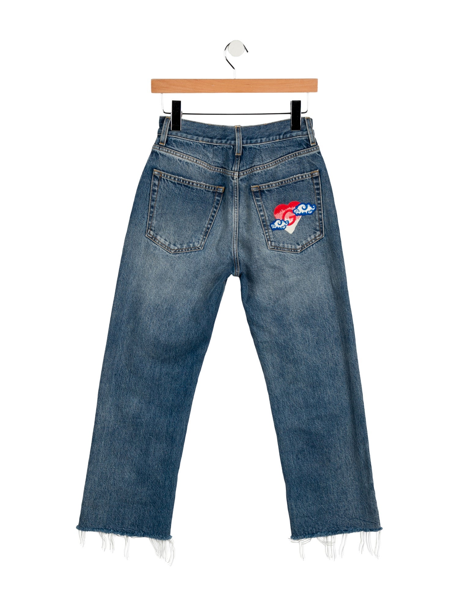 Gucci High-Rise Wide Leg Jeans