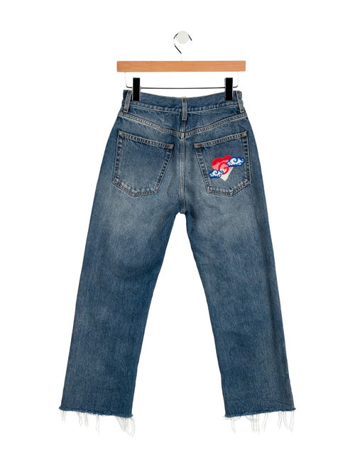 Gucci High-Rise Wide Leg Jeans