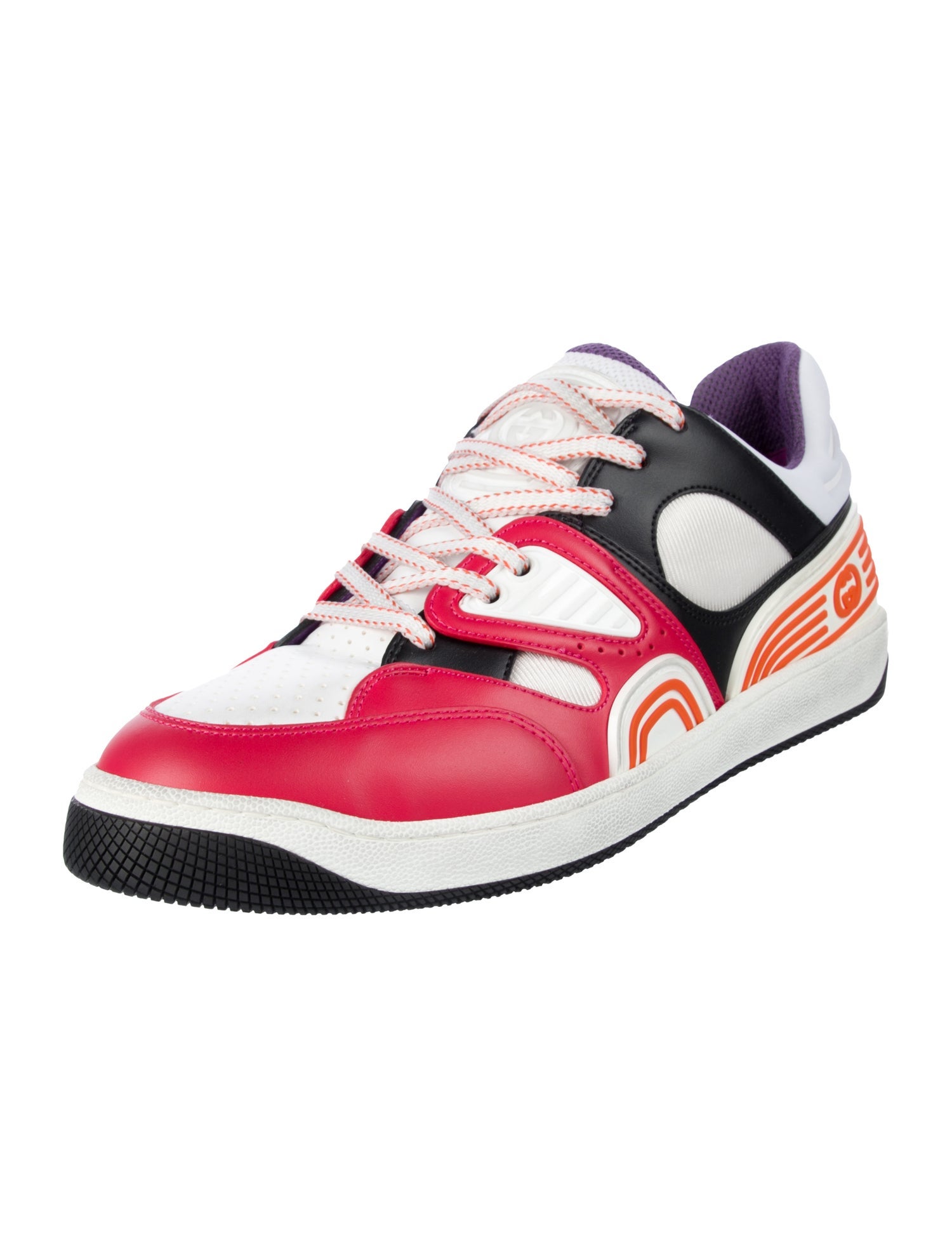 Gucci Interlocking G Logo Leather Sneakers w/ Tags