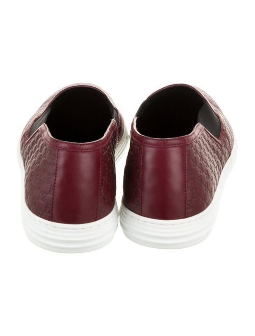 Gucci Microguccissima Pattern Leather Sneakers