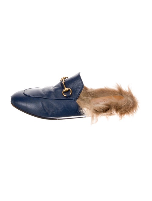 Gucci Horsebit Accent Leather Mules