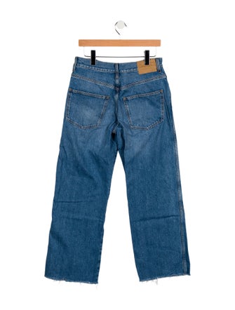 Gucci Mid-Rise Wide Leg Jeans