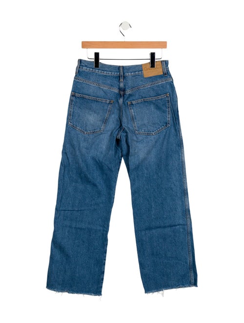 Gucci Mid-Rise Wide Leg Jeans