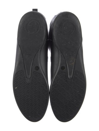 Gucci Web Accent Leather Boots