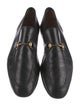 Gucci Horsebit Accent Leather Dress Loafers
