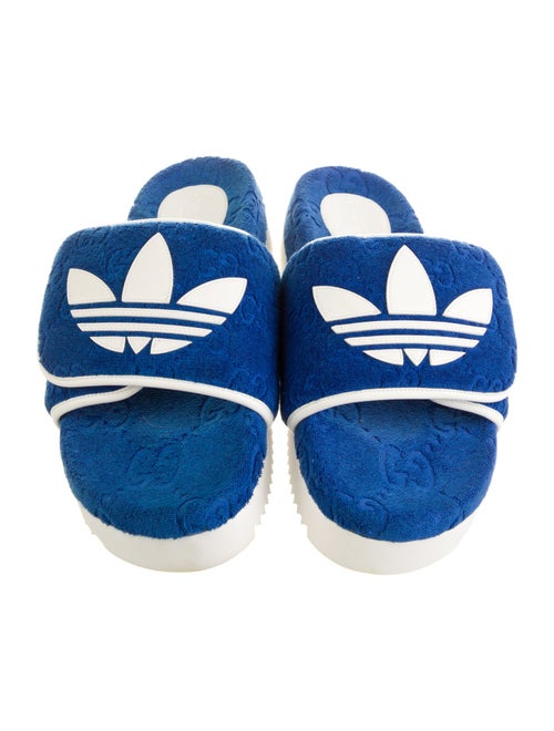 Gucci GG Logo Terry Cloth Slides