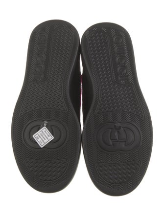 Gucci Leather Printed Chelsea Boots