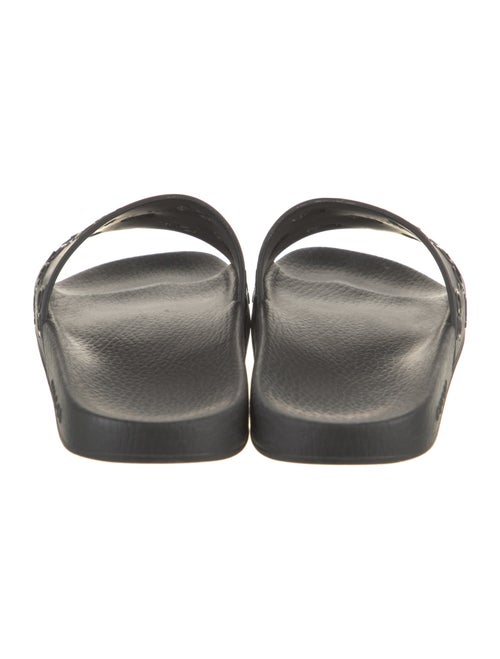 Gucci Running GG Logo Rubber Slides