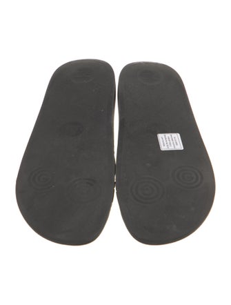 Gucci Running GG Logo Rubber Slides