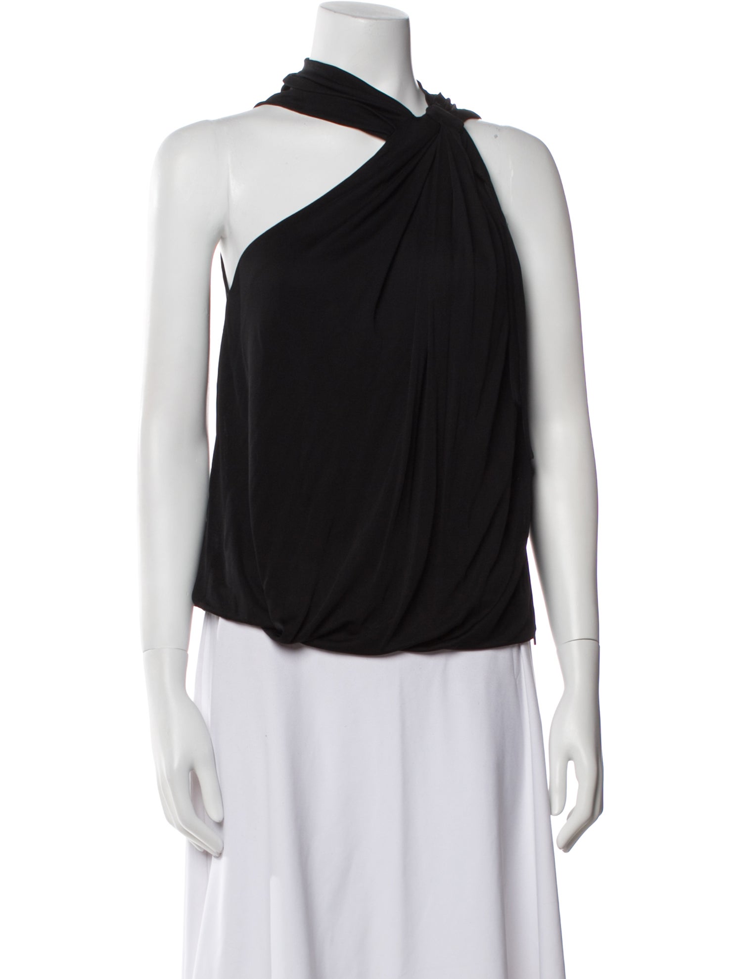 Gucci Asymmetrical Sleeveless Top