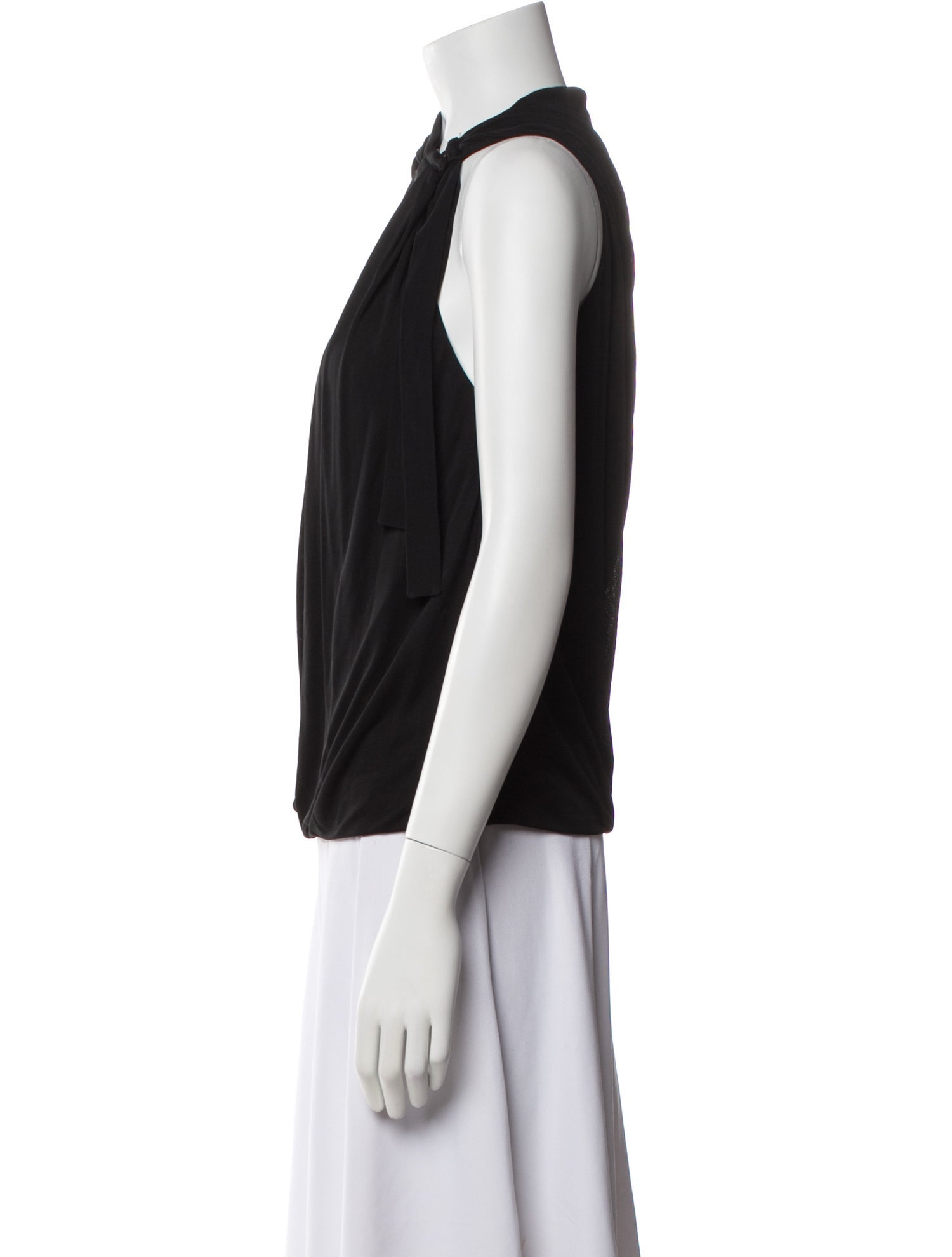 Gucci Asymmetrical Sleeveless Top