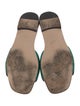 Gucci Interlocking G Logo Suede Slides