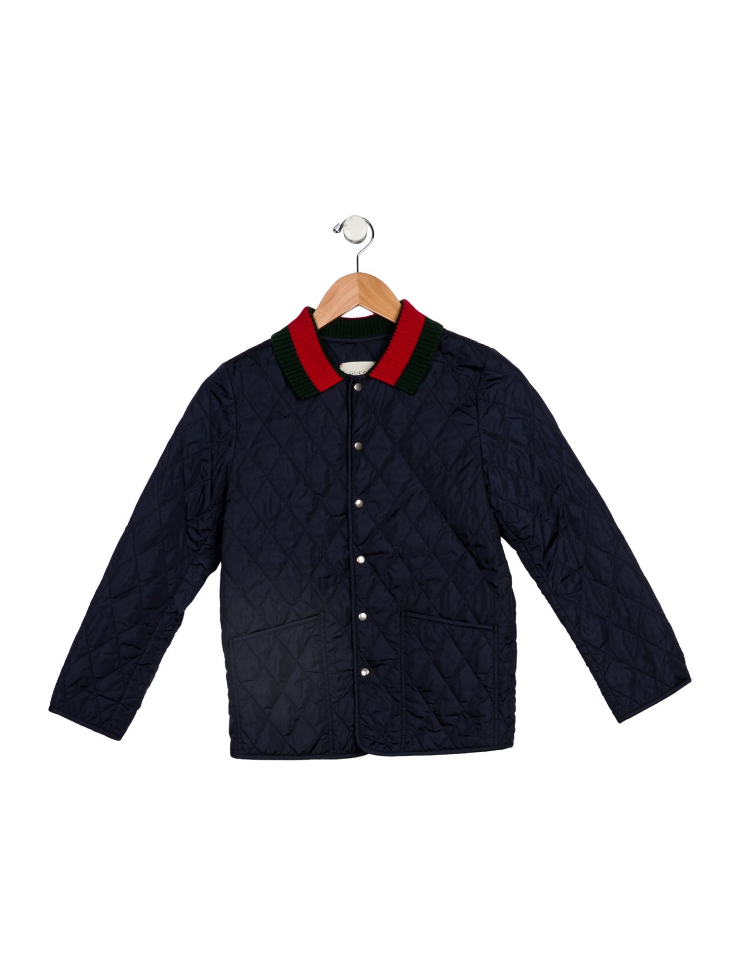Gucci kid boys' blue multicolored jacket