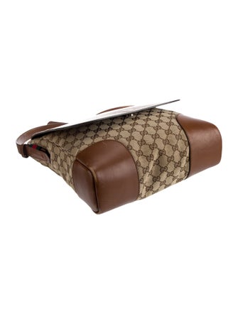 Gucci GG Canvas Messenger Bag