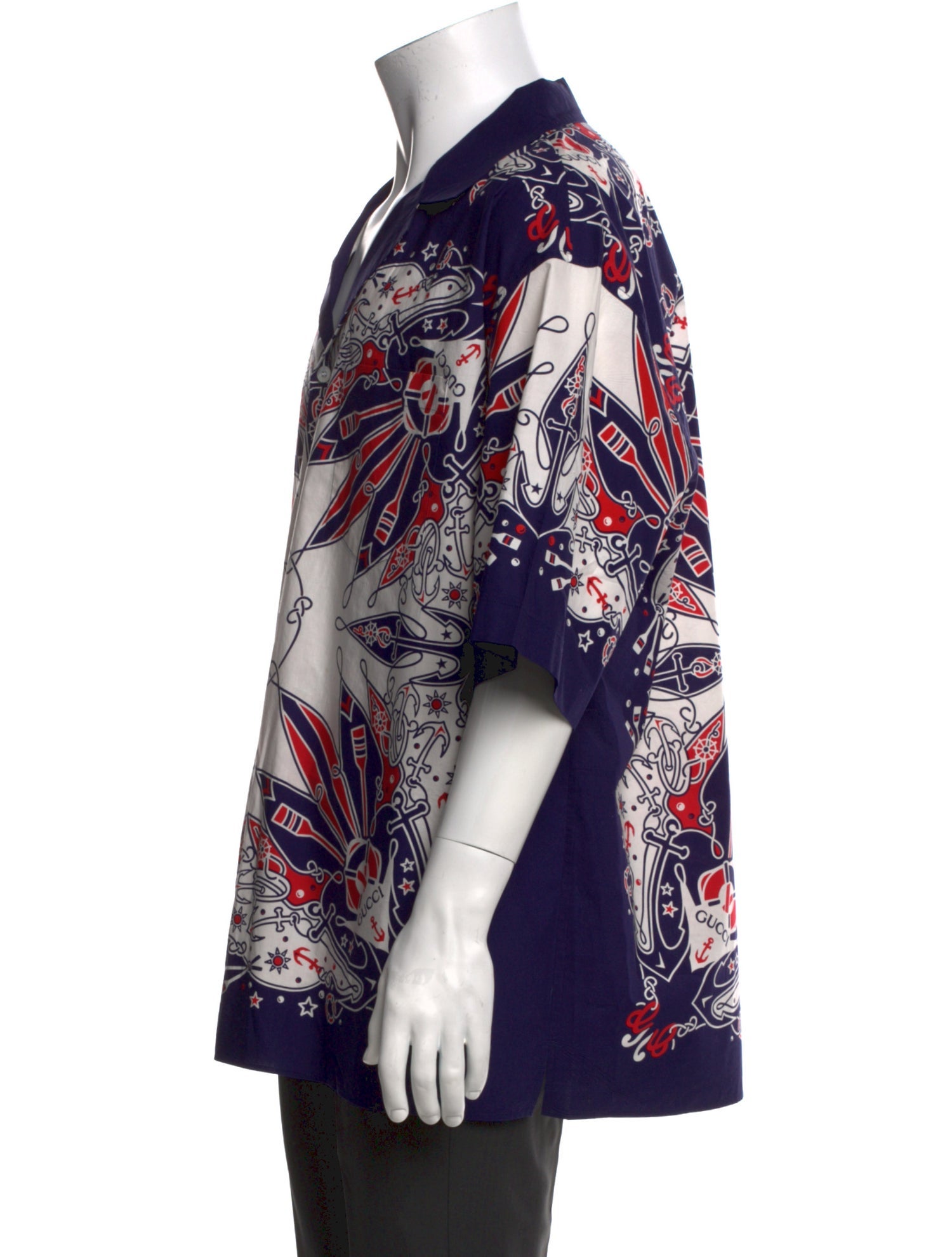 Gucci Double G Logo Short Sleeve Shirt