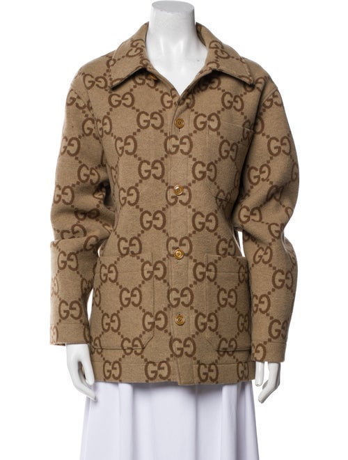 Gucci 2022 Jumbo GG Peacoat