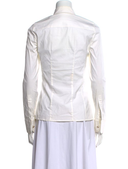 Gucci Long Sleeve Button-Up Top