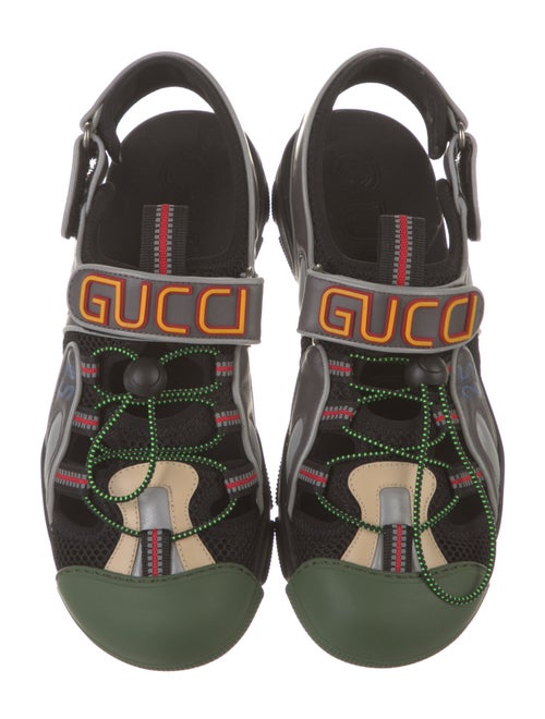 Gucci Mesh Accents Sandals