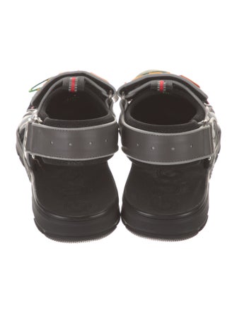 Gucci Mesh Accents Sandals