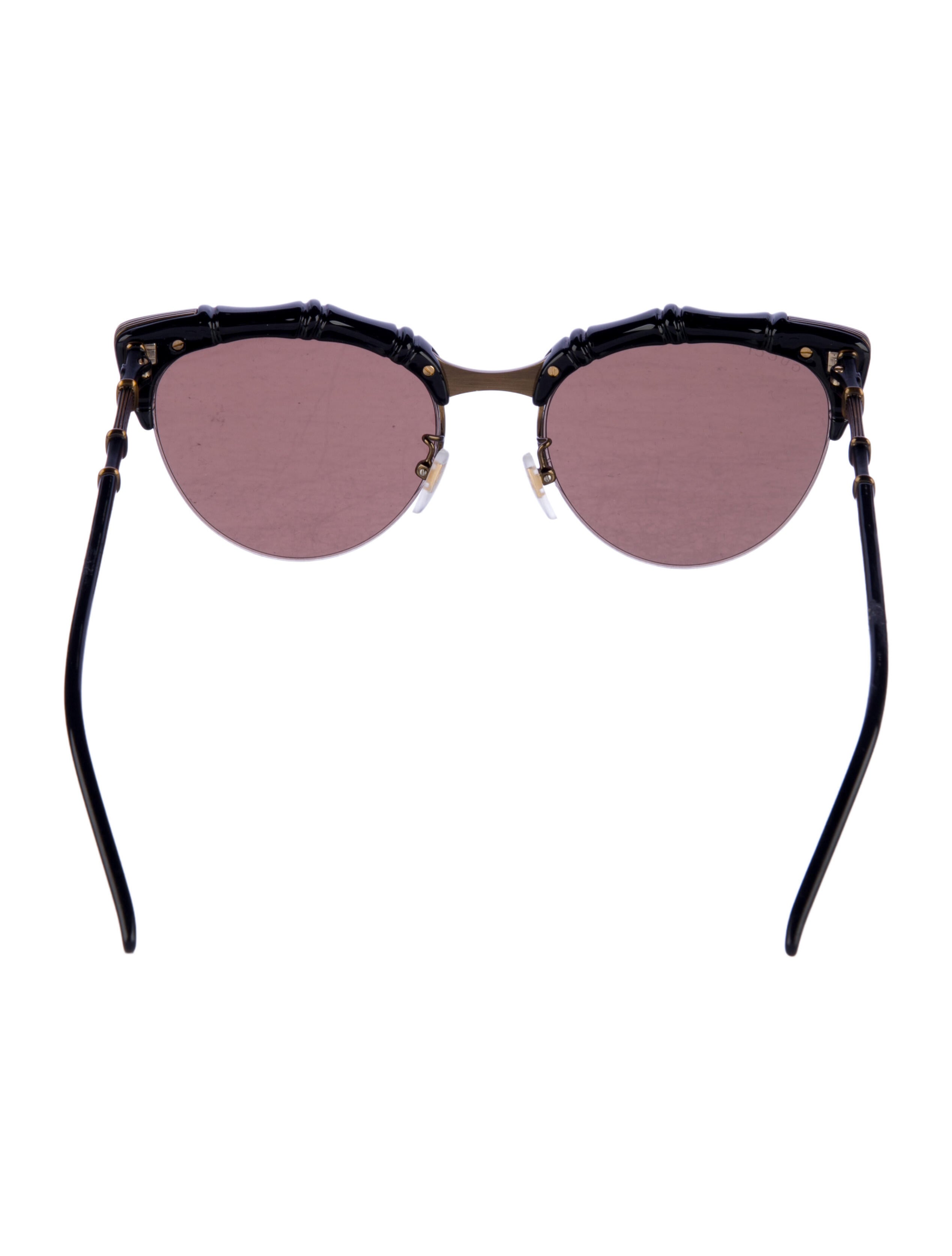 Gucci Interlocking G Logo Cat-Eye Sunglasses