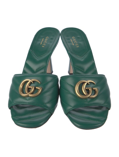 Gucci Leather Slides