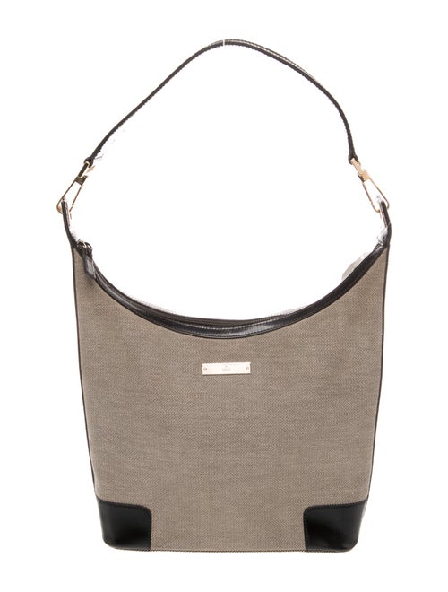Gucci Canvas Shoulder Bag