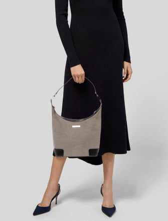 Gucci Canvas Shoulder Bag