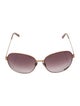 Gucci Web Accent Cat-Eye Sunglasses