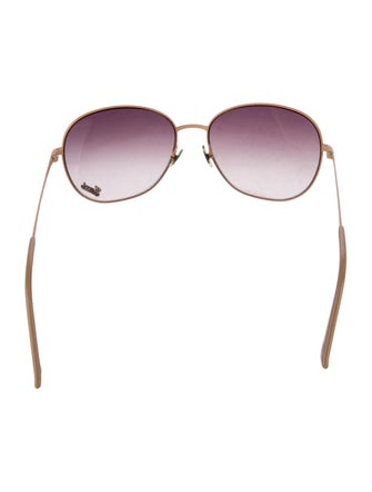 Gucci Web Accent Cat-Eye Sunglasses