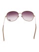 Gucci Web Accent Cat-Eye Sunglasses