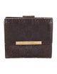 Gucci GG Signature Leather Compact Wallet