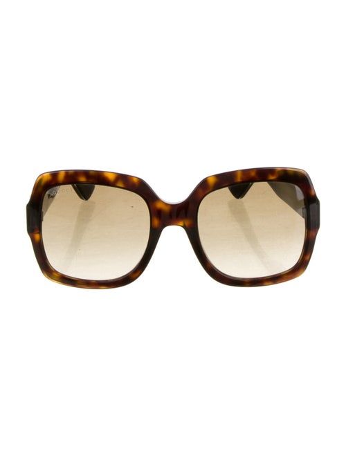 Gucci Interlocking G Logo Oversize Sunglasses