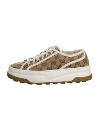 Gucci Canvas Printed Sneakers