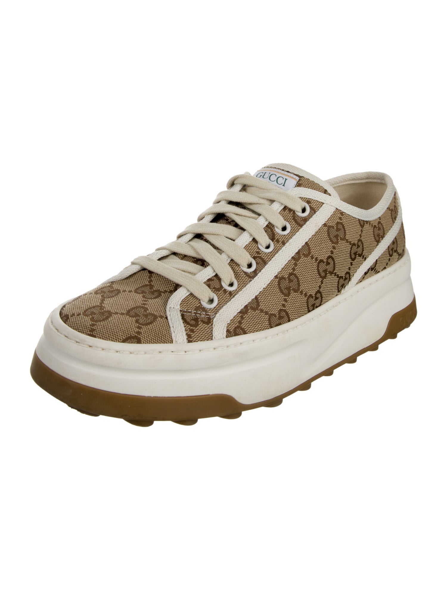 Gucci Canvas Printed Sneakers