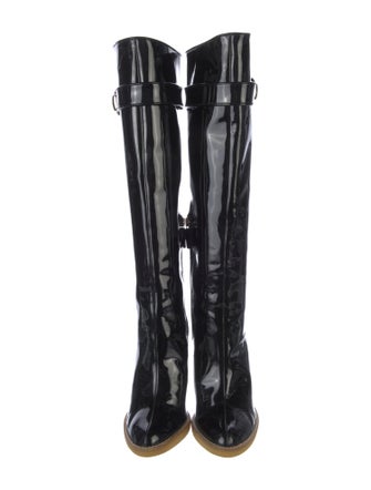 Gucci Patent Leather Boots