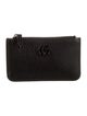 Gucci Double G Logo Leather Coin Pouch