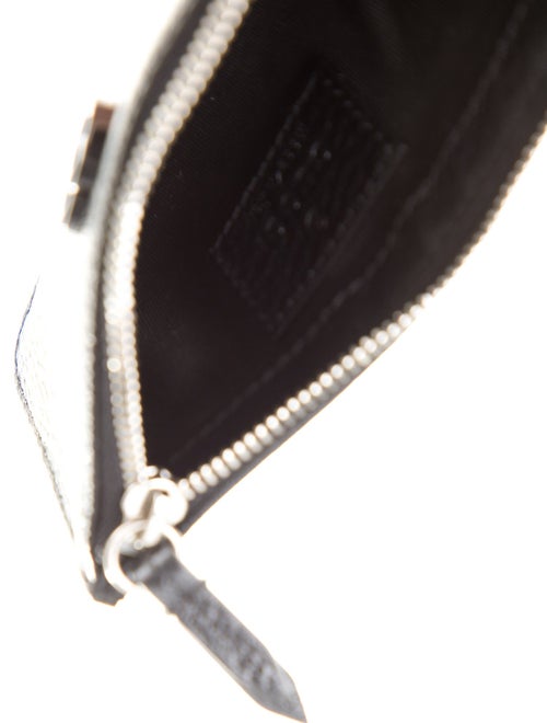 Gucci Double G Logo Leather Coin Pouch