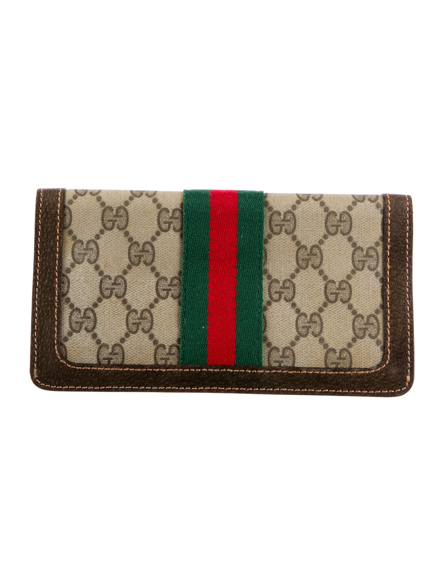 Gucci Accessory Collection Web Accent Wallet
