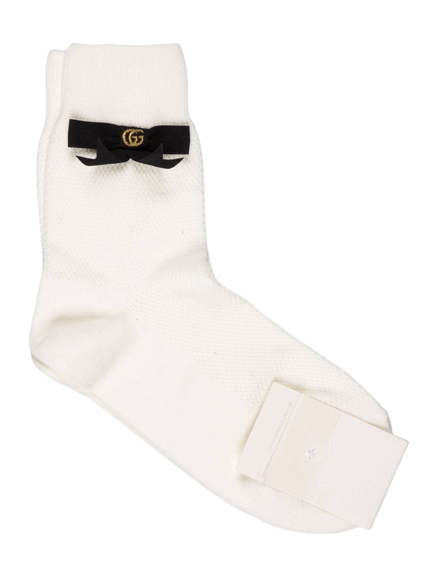 Gucci Bow Accented Socks w/Tags