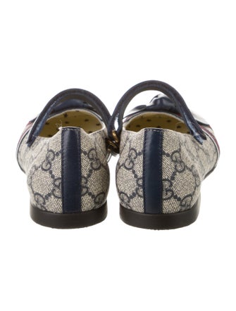 Gucci Girls' GG Ballet Flats