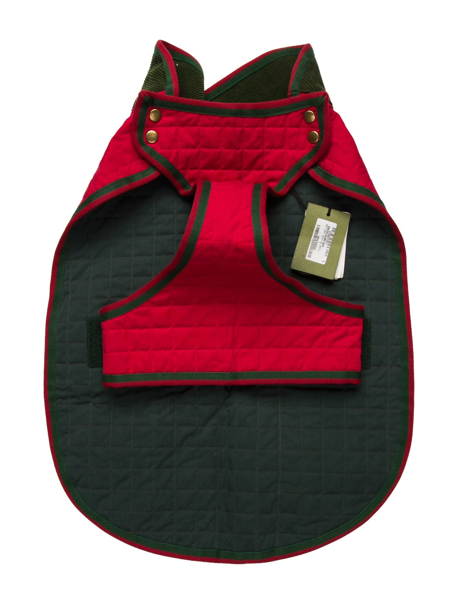 Gucci Quilted Pet Coat w/ Tags