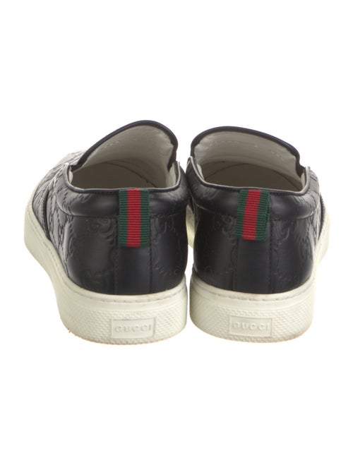 Gucci Web Accent Leather Loafer Sneakers