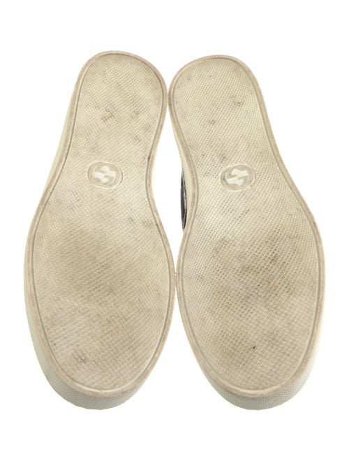 Gucci Web Accent Leather Loafer Sneakers